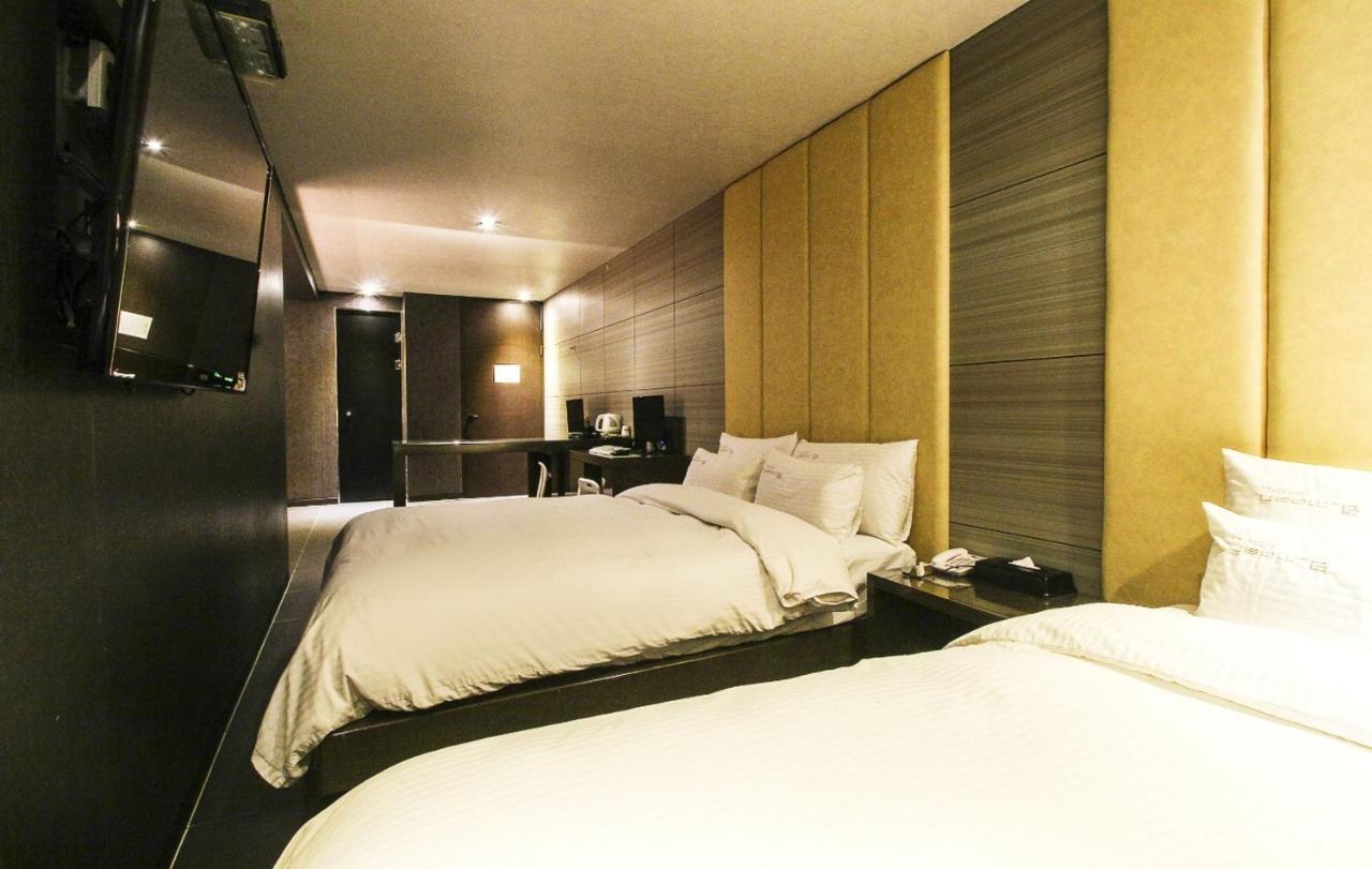 Haeundae Yeoubi Hotel Busan Exterior foto